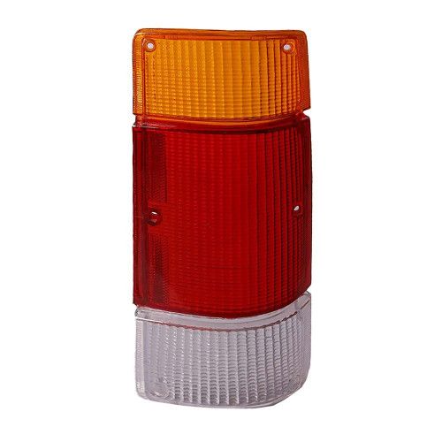 LENTE DA LANTERNA TRASEIRA D20/ A20/ C20 85/96 JCV LADO DIREITO TRICOLOR PLÁSTICO - UNIDADE