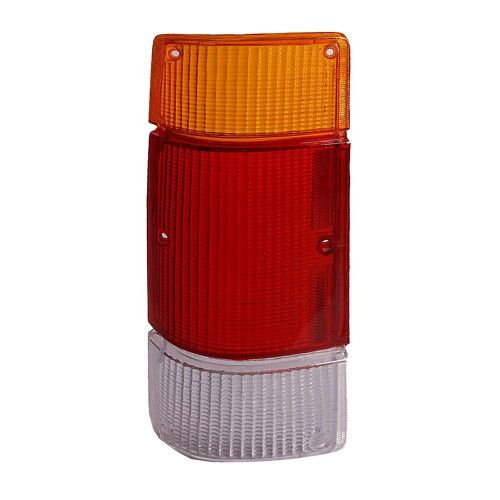 LENTE DA LANTERNA TRASEIRA D20/ A20/ C20 85/96 JCV LADO ESQUERDO TRICOLOR PLÁSTICO - UNIDADE