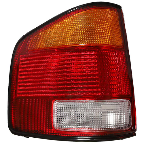 LANTERNA TRASEIRA S10 95/00 JCV LADO ESQUERDO TRICOLOR PLÁSTICO - UNIDADE