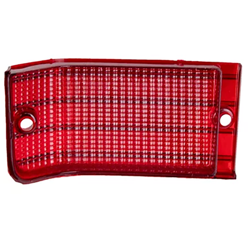 LENTE DA LANTERNA TRASEIRA FIAT 147 79/82 RENOV LADO ESQUERDO PLÁSTICO SUPERIOR VERMELHO - UNIDADE