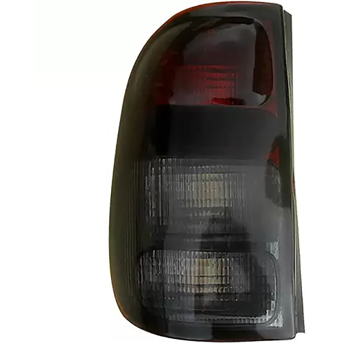 LANTERNA TRASEIRA SAVEIRO 97/03 BRUSY LADO ESQUERDO ACRÍLICO COR FUMÊ - UNIDADE