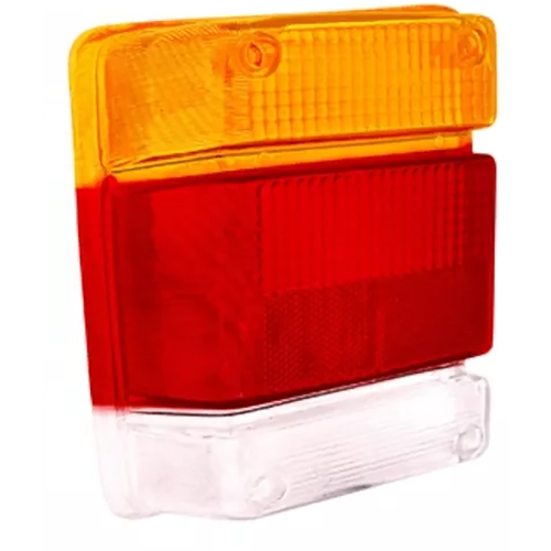 LENTE DA LANTERNA TRASEIRA CHEVY/ MARAJÓ 83/94 ARTMOLD LADO ESQUERDO ACRÍLICO TRICOLOR - UNIDADE