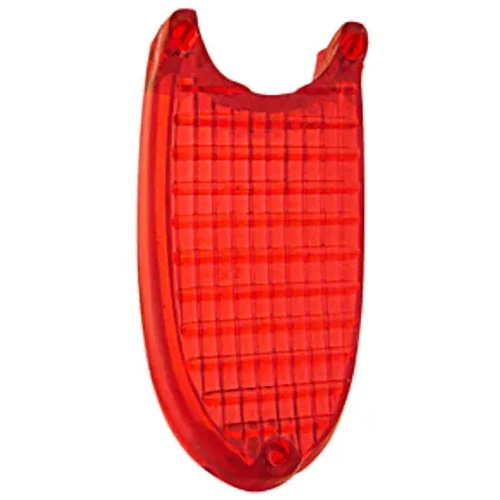 LENTE DA LANTERNA TRASEIRA VERANEIO 64/80 ARTMOLD LADO DIREITO/ ESQUERDO PLÁSTICO COR RUBI - UNIDADE