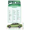 CAPA PARA COBRIR CARRO FORRO PARCIAL FTKAR TAMANHO P COR CINZA - UNIDADE