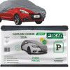 CAPA PARA COBRIR CARRO FORRO PARCIAL FTKAR TAMANHO P COR CINZA - UNIDADE